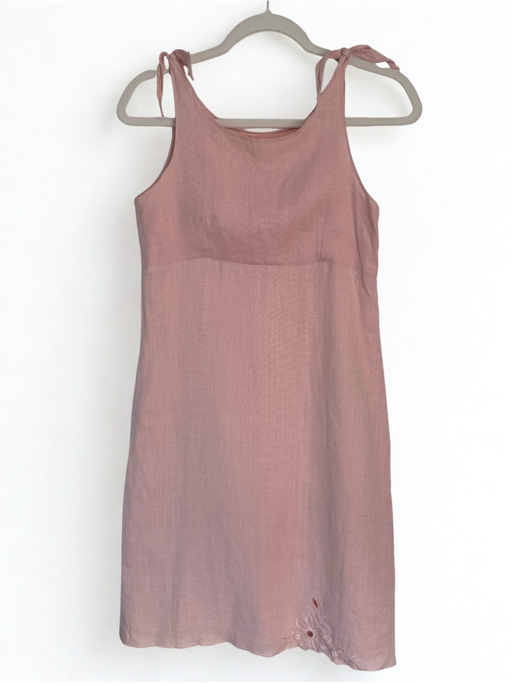 David Charles 100% Linen Girl’s Pink Dress